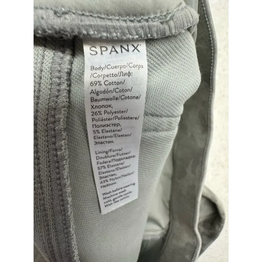 Spanx Leggings Skinny Womens Large Jeanish Ankle Camo Mid Rise Pull On - Picture 8 of 10